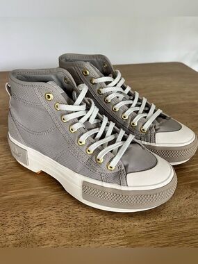 Women’s Adidas Nizza High Top Sneakers